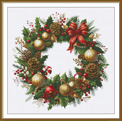 Borduurpakket Nova Sloboda - Christmas Mood - Kerststemming