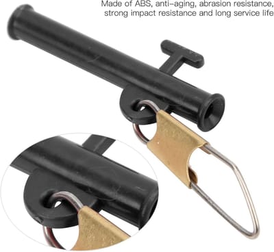 Loodzakken voor vislijn - Metaal ABS Slider Clip - Zip Boom - Vlechtwerk Gewicht - Zoutwaterblokkering - Visaccessoires - Uitrusting - 4 stuks