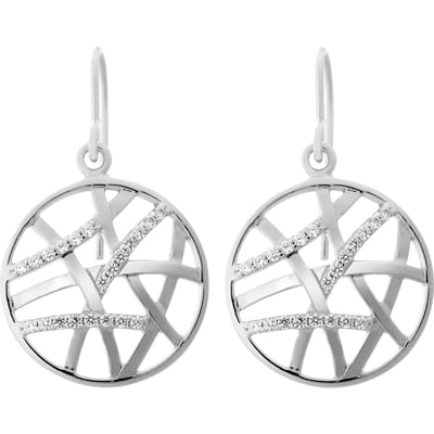 Orphelia 'Amabella' Dames 925 Sterling Zilveren Oorbellen - Zilver ZO-7098
