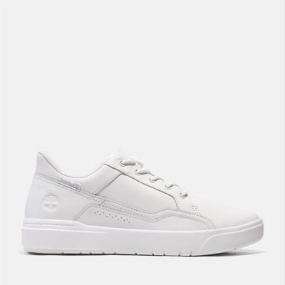 Timberland Allston Low - Heren Sneakers Schoenen Leer Wit TB0A65T5-EM2 , Maat: EU 45.5 US 11.5
