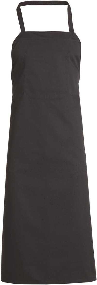 Kentaur Extra wide bib apron 31502-140 - Black - UNI