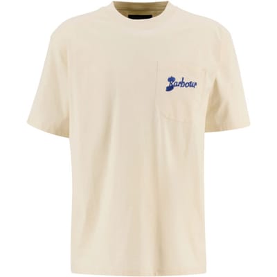 Barbour - Links os t-shirt - MTS1556 - BE13 Neutral
