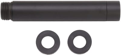 Dailygoods- Douchekopverlenger Roestvrij Staal - Douchearm - Universele Douchekop - Zwart - Modern Design - Lichtgewicht 98 gram