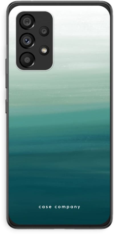 Case Company® - Hoesje geschikt voor Samsung Galaxy A53 5G hoesje - Ocean - Soft Cover Telefoonhoesje - Bescherming aan alle Kanten en Schermrand