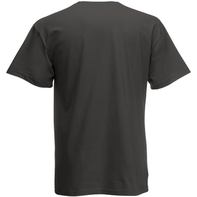 Fruit Of The Loom Heren Screen Stars Origineel Vol Cut T-shirt met korte mouwen (Licht Graphite)
