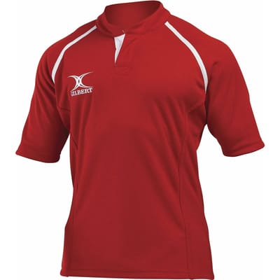 Gilbert Shirt Xact Ii Rood 12-13