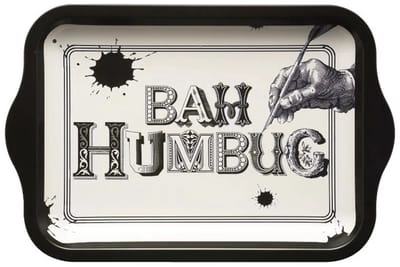Dienblad Bah Humbug 24x16x1,5cm