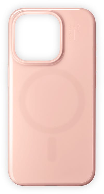 iDeal of Sweden Slim Case MagSafe geschikt voor iPhone 15 Pro Glossy Blush Pink