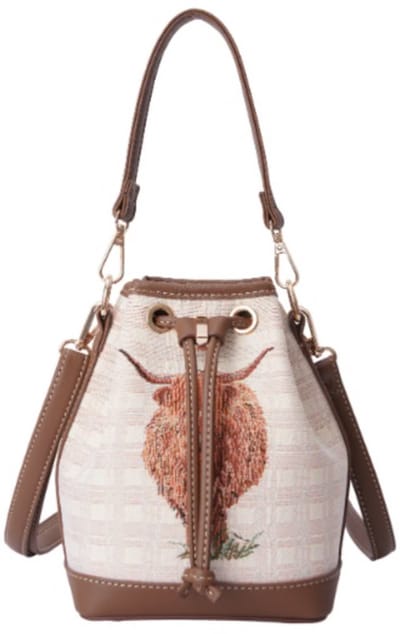 Bucket Bag - Handtas - Schoudertas - Schotse Hooglander - Highland Cow