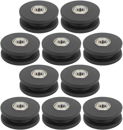 Dailygoods- Fitness Katrol 50 mm - Nylon Katrol - Accessoire Fitnessapparatuur - Veiligheidsperformances - Geschikt voor Gezinsfitness - Eenvoudige Vervanging