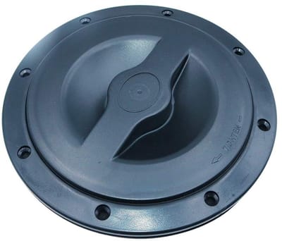 Dailygoody - Marine luik Cover - 6 Inch Kajak Trek Deck Plate - Lichtgewicht en Draagbaar - Rode Tas - Ideaal voor Kajak en Kano - Perfect voor Vissen