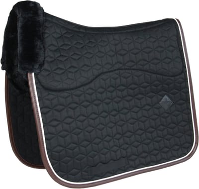 Kentucky Horsewear - Zadeldek - Skin Friendly - Zwart - Zadeldek Dressuur