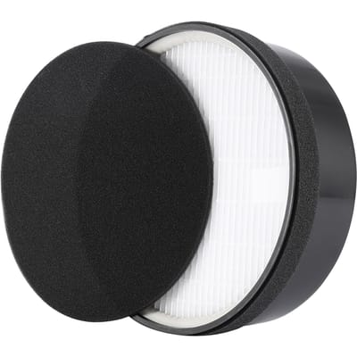 Luchtreiniger voor LEVOIT LV-H132 Vervanging HEPA Actief Koolstoffilter Gereedschap black