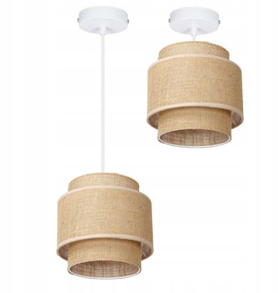 Jutten Hanglamp Boho Stijl - Natuurlijk Design