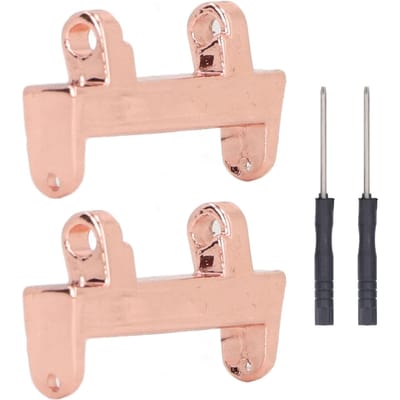 Connecteur de bracelet de montre Connecteur de bracelet de montre en acier inoxydable pour Amazfit Active A2212 avec 22 mm intérieur rose or