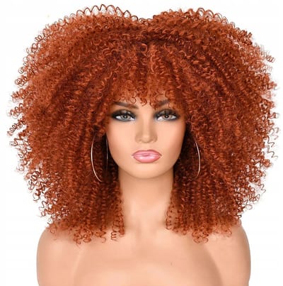 Synthetische Afro Pruik Nw0309 - Natuurlijk Uiterlijk
