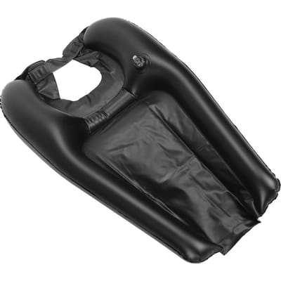 Bassin de lavage des cheveux Bol à shampooing gonflable rapide portable pour personnes âgées, handicapées, enfants gray