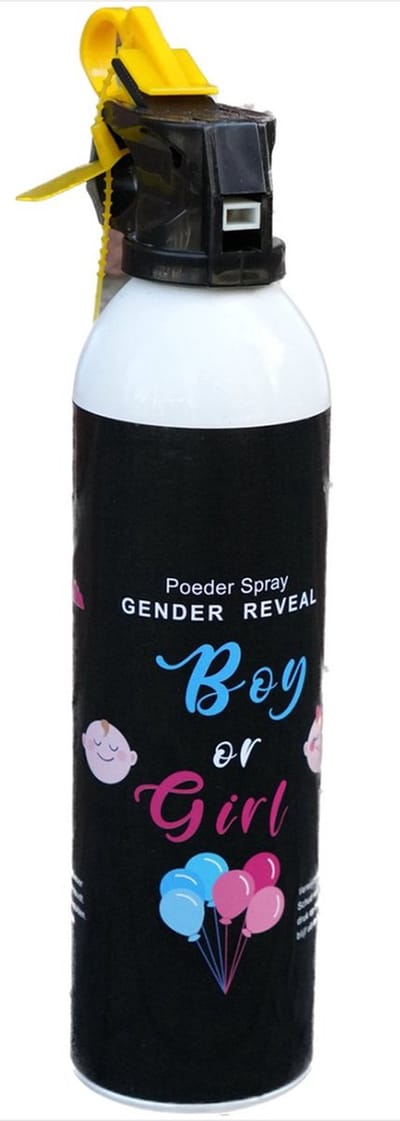 J.E Gender Reveal Rookkanon Blauw – Poeder Rookfakkel – 10 Seconden Blauwe Rookwolk – Baby Reveal Feest