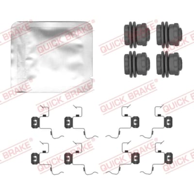 Toebehorenset, schijfremblok QUICK BRAKE 109-0156