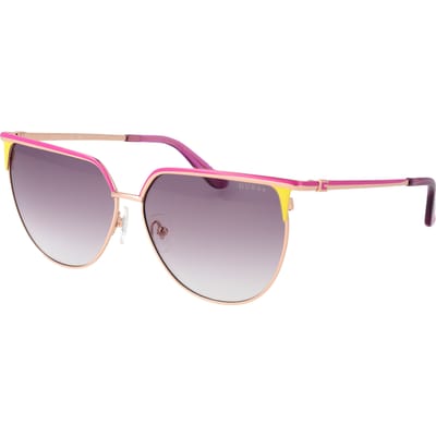Guess Gu00132 Gepolariseerde Zonnebril Voor Dames Paars Gradient Or Mirror Violet Vrouw
