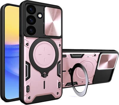 Hoesje geschikt voor Samsung Galaxy A16 - Techsuit CamGuard Pro Back Cover - Roségoud