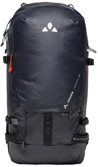 VAUDE Toeristische rugzak Rugzak Monviso 26 Backpack Black Zwart