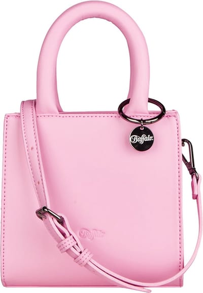 BUFFALO Handtas Schoudertas Muse Boxy Crossbody Bag Kiss Roze