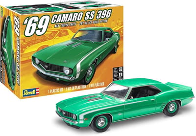 Revell Modelbouwpakket Auto - 14525 1969 Camaro SS 396 Car Plastic - 1:25 - Modelbouw