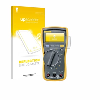 upscreen - Screenprotector voor Fluke MultiMeter 113 - Folie Beschermfolie anti glare matte