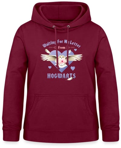 Harry Potter Waiting For My Letter From Hogwarts Hoodie Dames