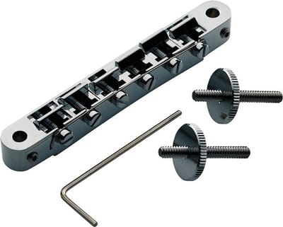 TonePros AVR2-CH Tune-O-Matic Brug voor USA Gitaren - Chroom