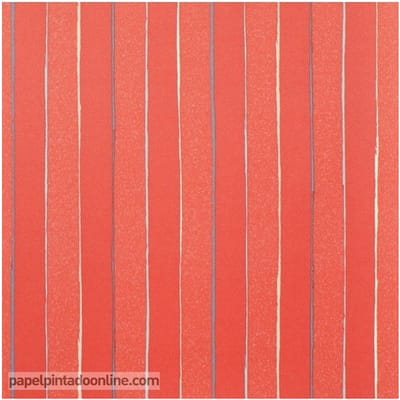 Four Friends - Behang Kinderkamer - Babykamer - Behangpapier - Kinderbehang - Strepen - 0,53 x 10,05M.