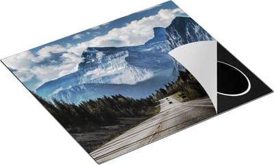 Chefcare Inductie Beschermer Weg voor de Grote Berg in het Bos - 60x50 cm - Afdekplaat Inductie - Kookplaat Beschermer - Inductie Mat