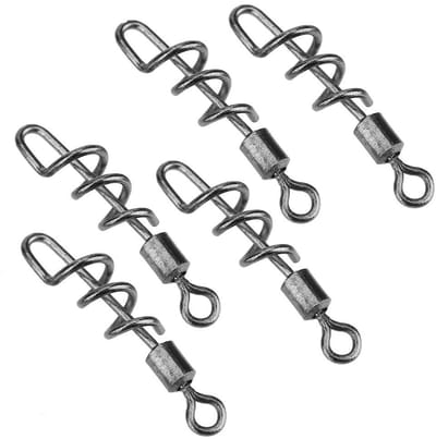 Allecto - Rvs Rolling Barrel Swivels - 50 Stuks Vissersaccessoires - Duurzaam en Betrouwbaar - Onmisbaar voor Vissers - Perfect voor Optimaal Visse...