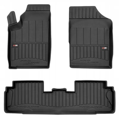 FROGUM 3D – Rubber Automatten voor CITROEN BERLINGO I 1996-2010 – TPE, Geurloos, 6cm Randen