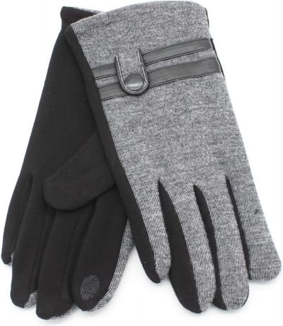 Handschoenen - Unisex - One Size - Touchscreen Tip - Grijs