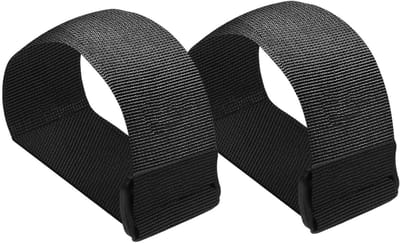 Pedaaloefenriemen - Beentrainingsbanden - Fitness Training - Verstelbare Lengte - 60 cm - Zwart