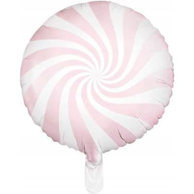 Folie ballon Candy - 45cm Pastel Roze - Partydeco