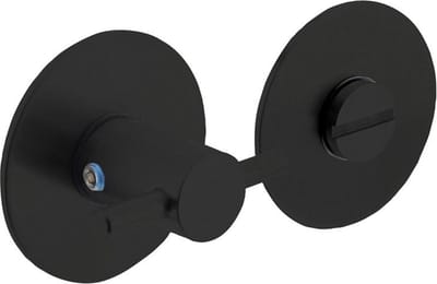 Intersteel Rozet toilet-/badkamersluiting rond plat zelfklevend 8 mm