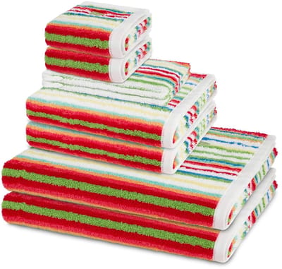 Ross Sonstiges 2 X washandjes 2 X gasten- 2 X douche- 2 X handdoek - in set 8 pack Vita