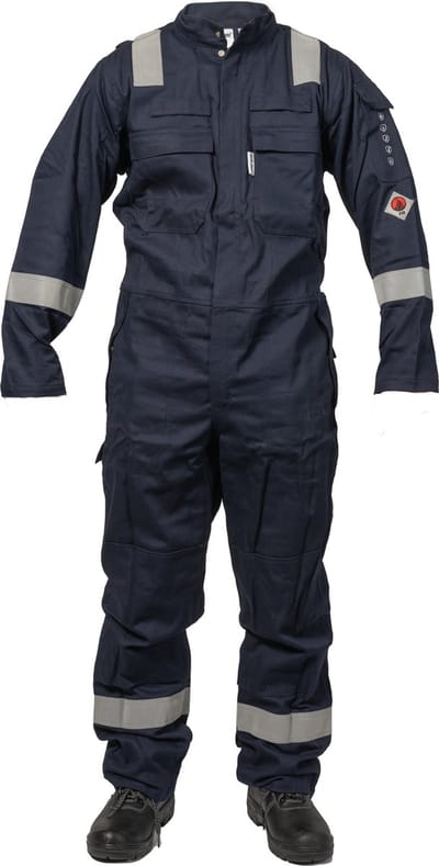 Quite right Vlamvertragende Antistatische Multinorm Overall Striping 48