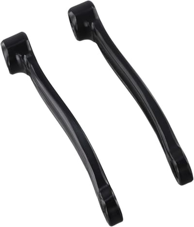 Fietstrainer Crank - Onderdeel Hometrainer - Indoor Fietsen - Stevige IJzeren Constructie - 165 mm Lengte - Zwart