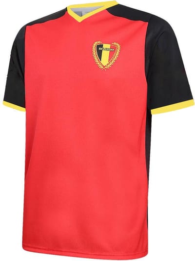 Belgie Voetbalshirt Thuis - WK 2026 - Voetbalshirts Kinderen - Jongens en Meisjes - Sportshirts - Volwassenen - Heren en Dames - Maat 116