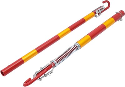 Sleepstang - Pechhulp Stang - Voertuigen Slepen - 5 Ton Capaciteit - 175 cm Lengte - Rood Geel