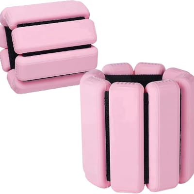 2 STUKS Verstelbare Polsgewichten Enkelgewichten Set voor Oefening Wandelen Joggen Yoga Aerobics Pilates Gewichtdragende Armband Fitness Polsband