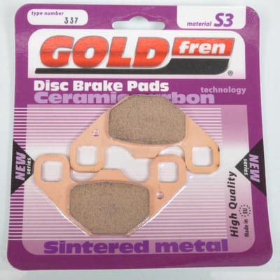 Plaquette de frein Gold Fren pour Buggy Polaris 170 Ranger RZR 2009 à 2014 ARD Neuf