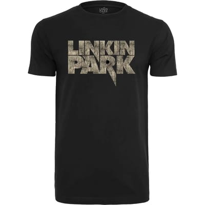 Merchcode Linkin Park - Linkin Park Distressed Logo Heren T-shirt - S - Zwart