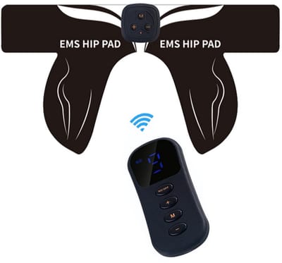Gluteale spierstimulator - Gluteale puls elektrische stimulatie-apparaat - 6 modi en 15 intensiteiten - USB oplaadbaar - Traint en ontspant effectief de bilspieren -Wit