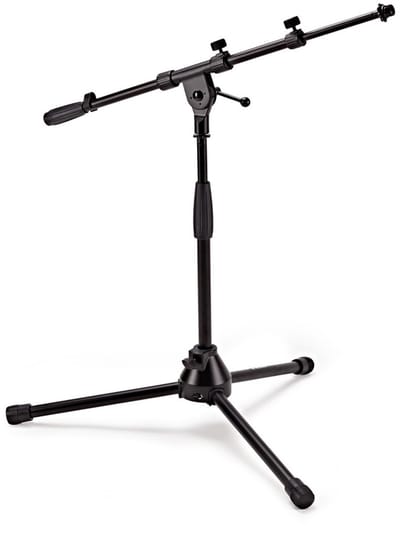 Trojan Pro Short Mic Stand with Telescopic Boom