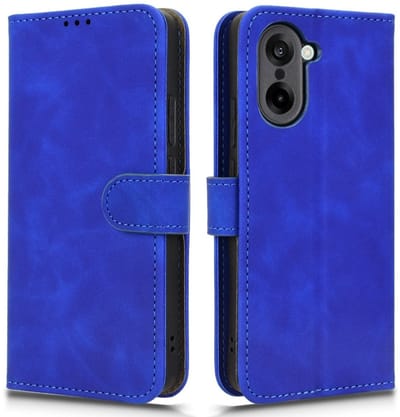 Coverup Hoesje - Geschikt voor OnePlus Nord CE5 Hoesje - Coverup Book Case - Blauw